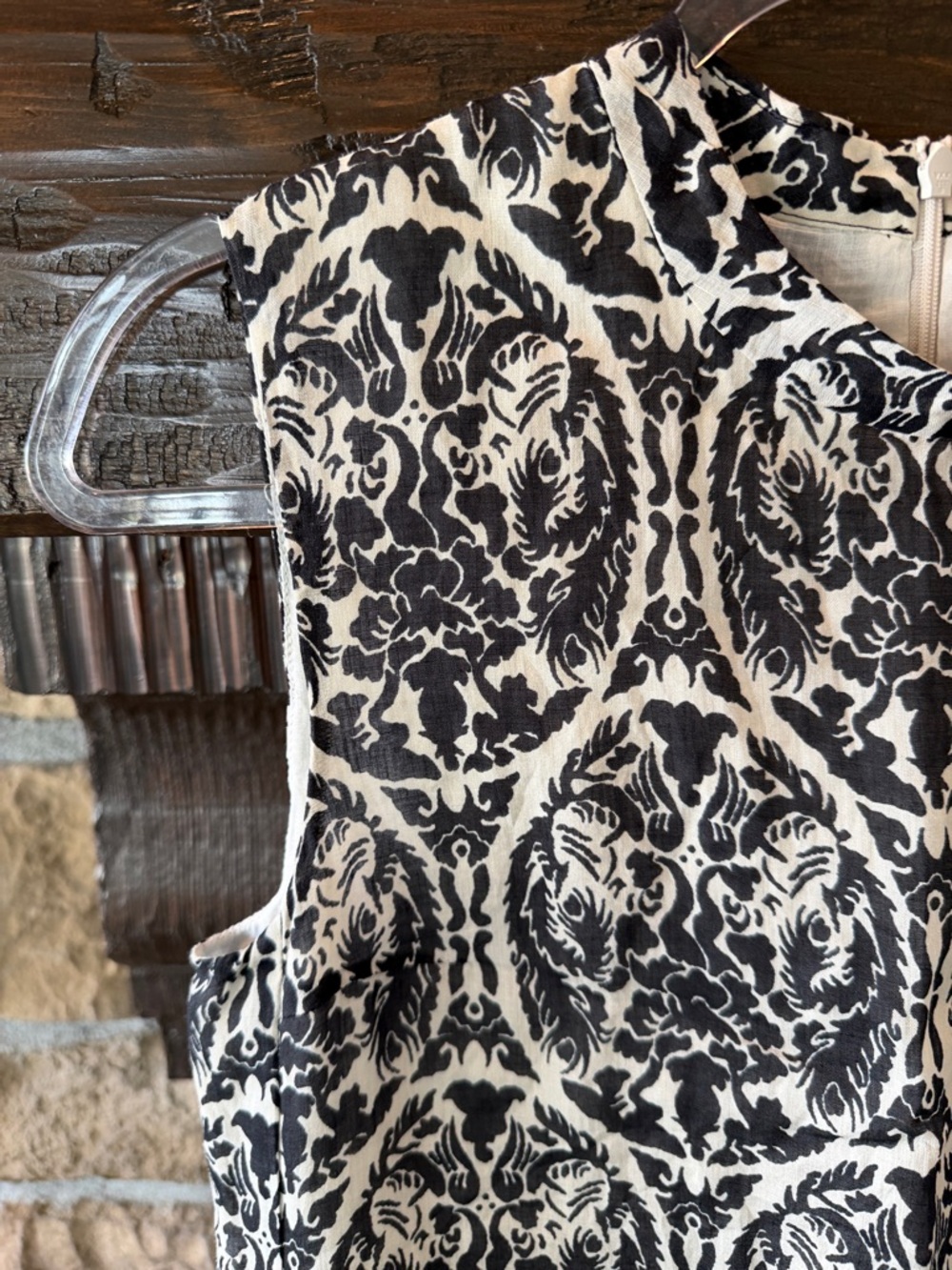 Max Mara Patterned Shift Dress - Picture 2 of 8